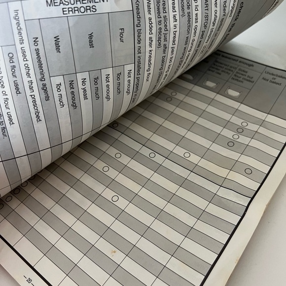Panasonic Bread Maker Pan Paddle, Spoon and Instructions with Recipes Replacemen - Picture 7 of 15
